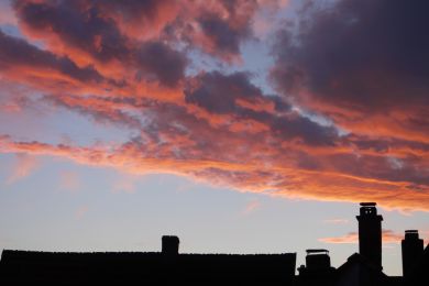 20 Abendwolken über Ladenburg